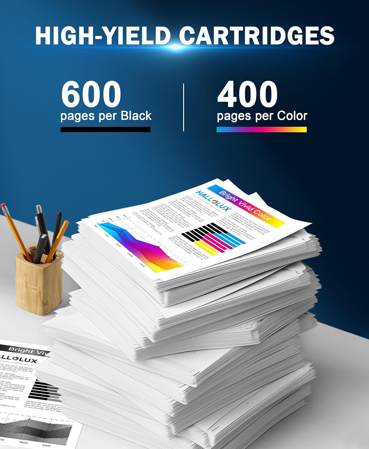 Detalle de HALLOLUX 540XL/541XL Druckerpatronen für Canon 🖨