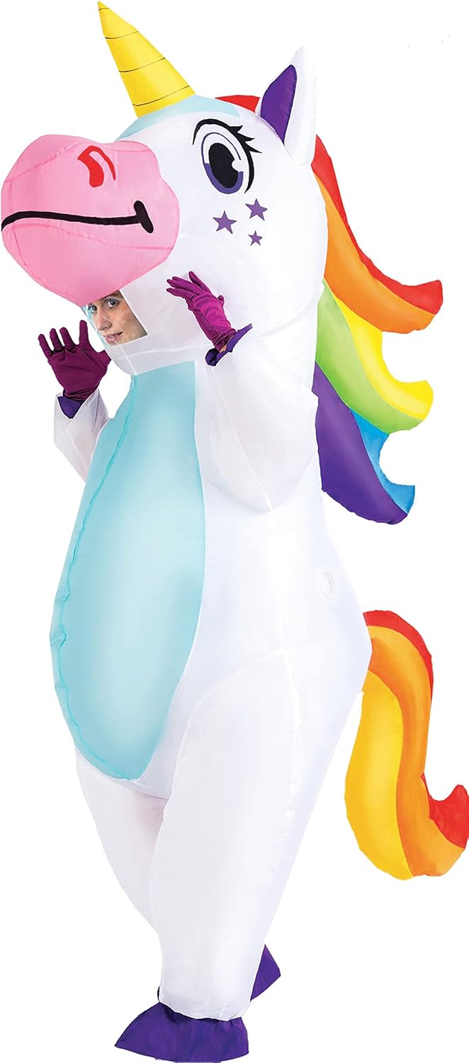 Detalle de Spooktacular Creations Inflatable Unicorn Costume
