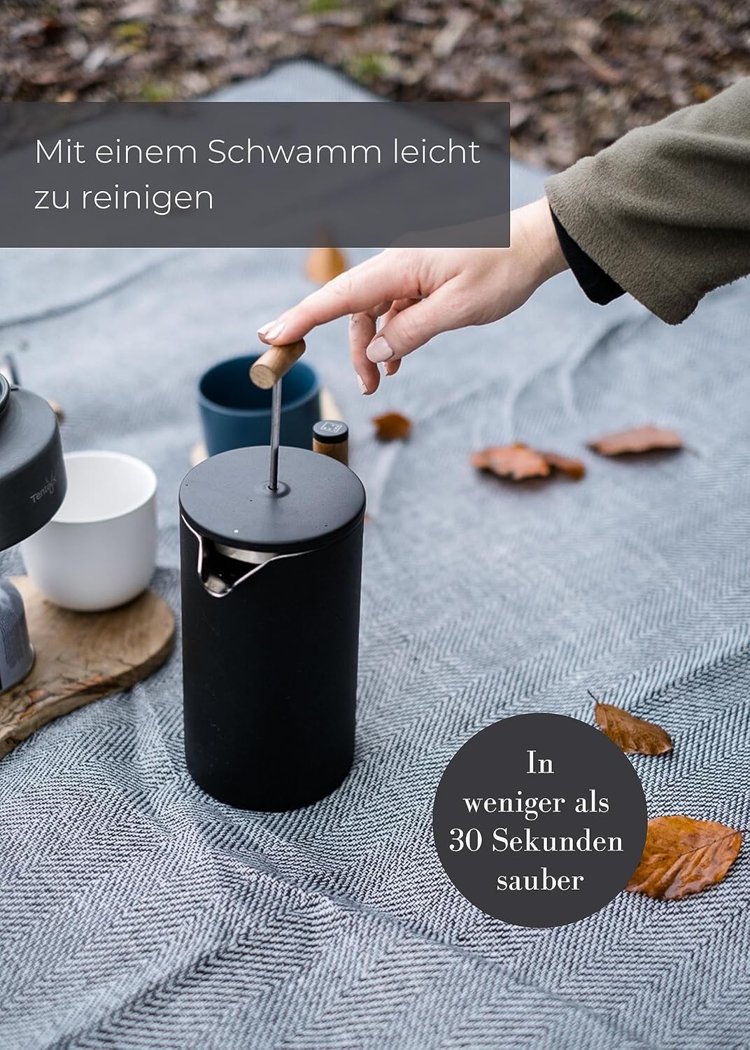 Thumbnail 3 de Lambda Coffee® Cafetera Francesa Térmica de Acero Inoxidable ☕️