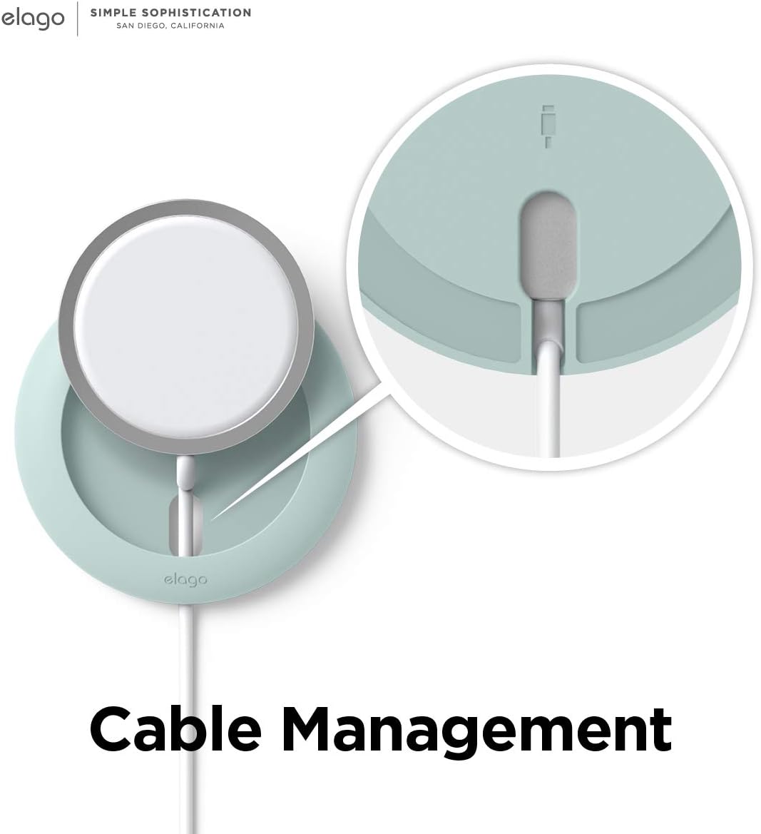 Thumbnail 5 de elago Support de charge MS pour iPhone 17 (vert menthe)