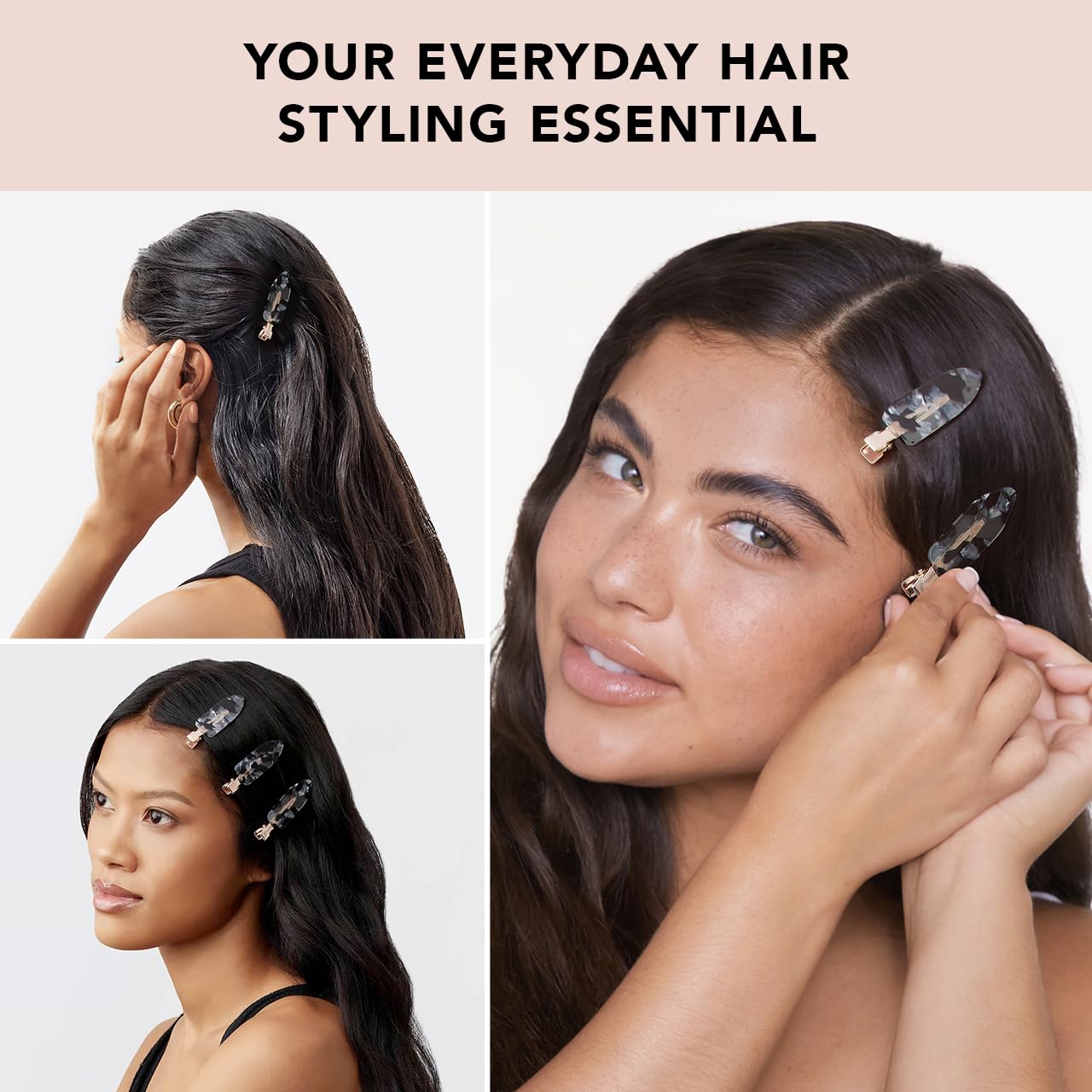 Thumbnail 4 de Kitsch Creaseless Hair Clips 4pcs ๐โ