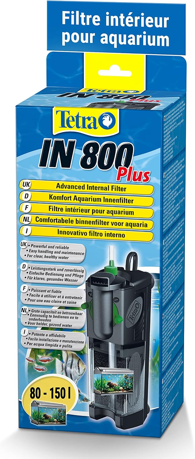 Detalle de TETRA IN 300 Plus – Filtre intérieur pour aquarium 10–40 L par Tetra