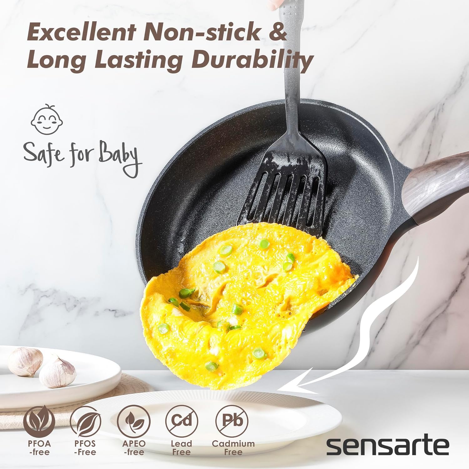 Thumbnail 1 de SENSARTE 14-Piece Nonstick Cookware Set
