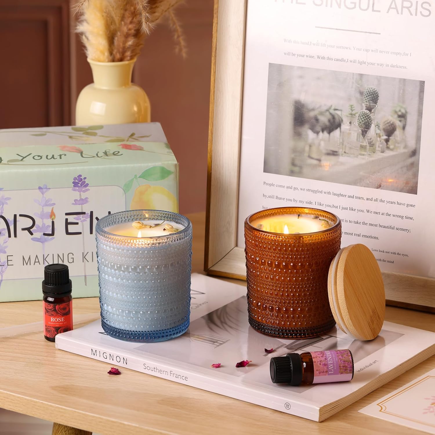 Thumbnail 6 de DARJEN Candle Making Kit, 1 lb Soy Wax