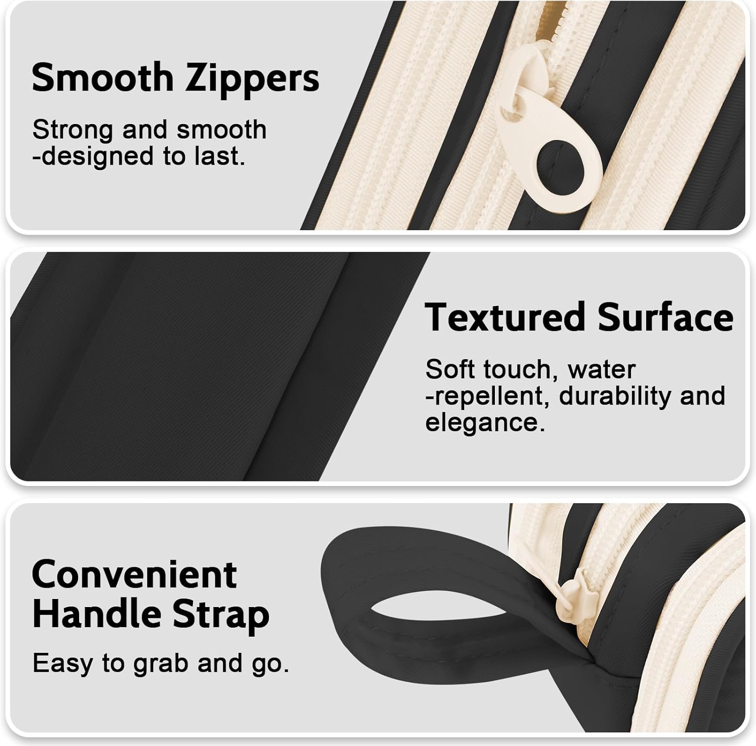 Thumbnail 4 de Wonsar Federmäppchen 3 Fächer, 22 x 6 x 10 cm