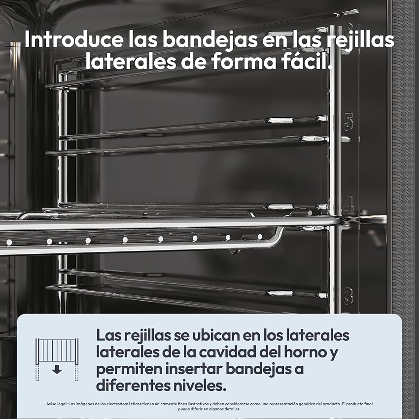 Thumbnail 3 de Candy Bake 600 CA6 N3T1HTW Horno Multifunción Blanco