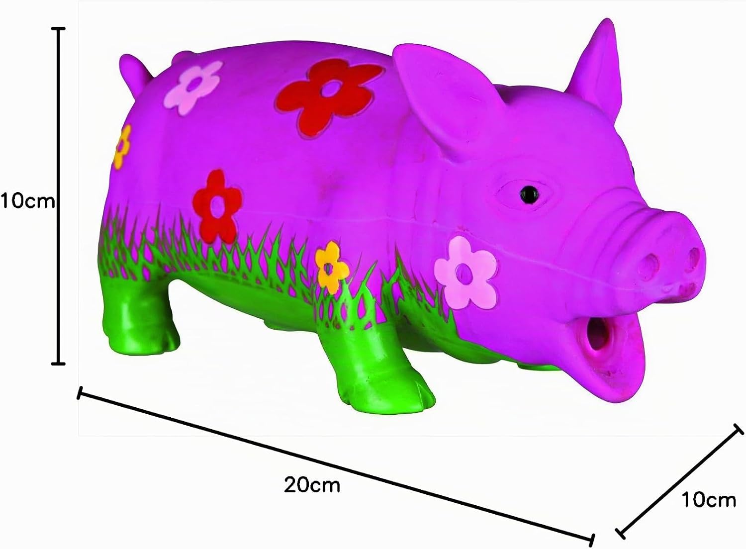 Detalle 2 de TRIXIE Cochon – Jouet couineur en latex 22 cm pour chien (35185)