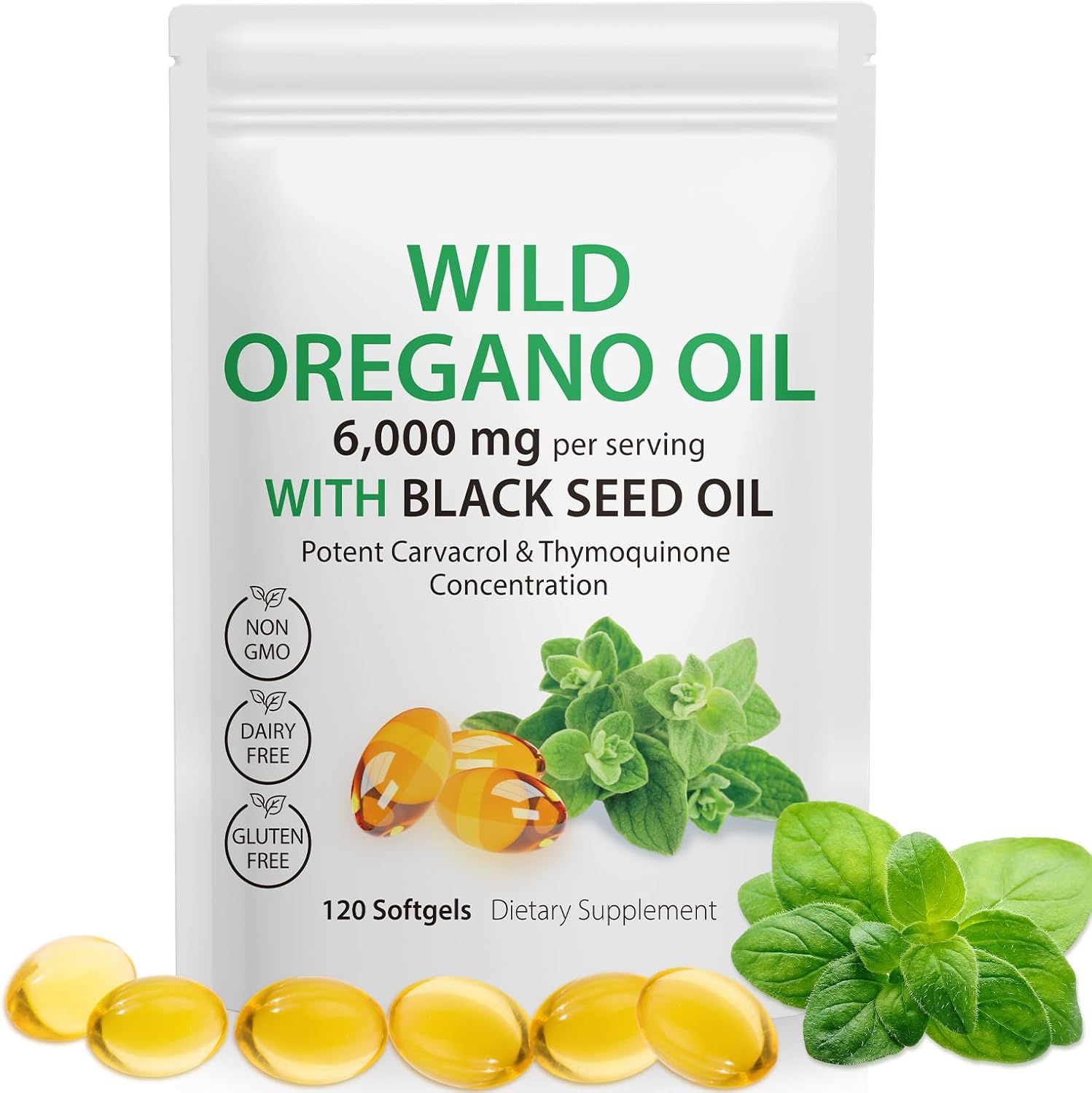 Detalle de Oreganoöl 120 Weichkapseln 6.000 mg