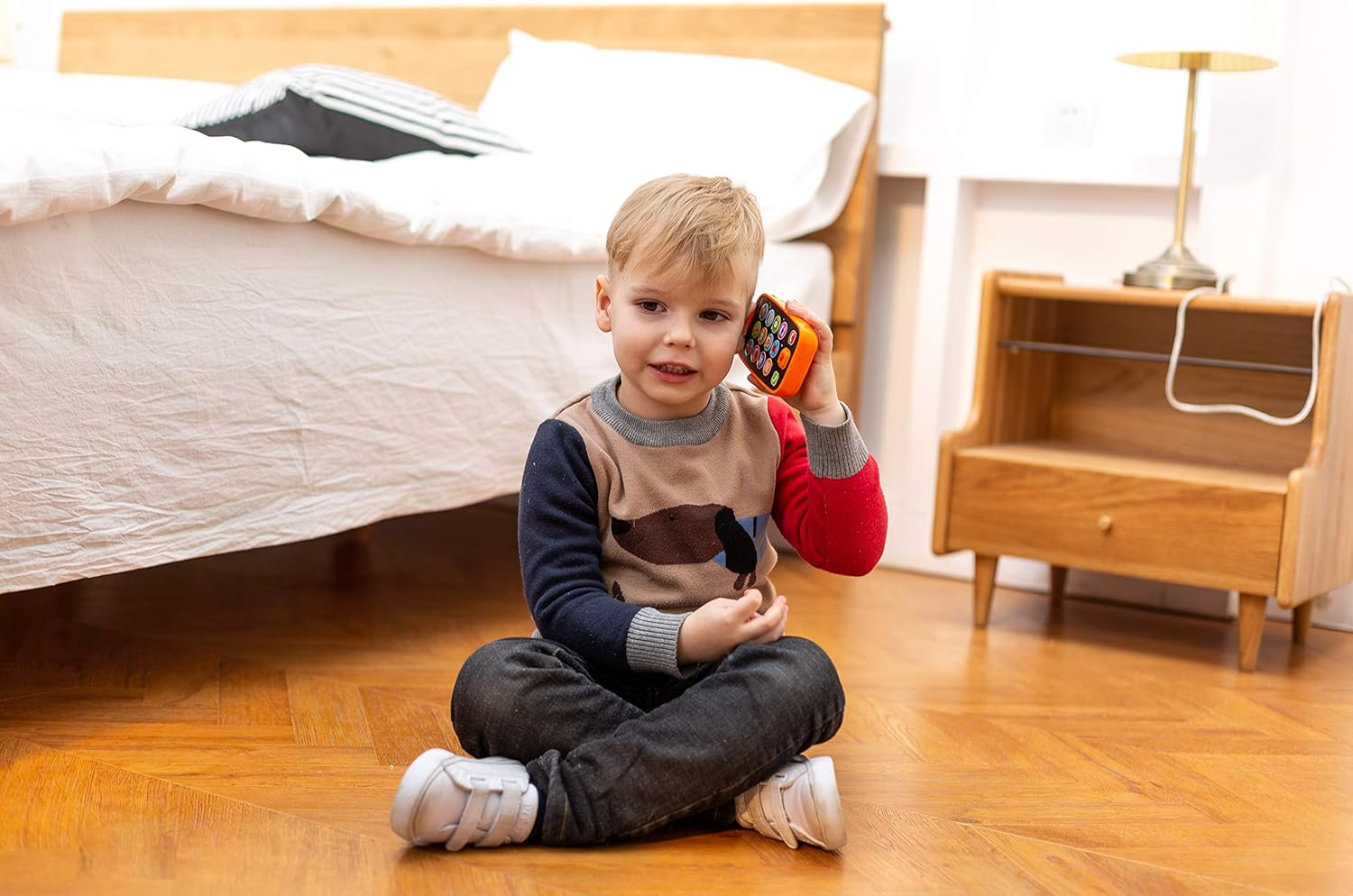 Thumbnail 1 de JOYIN Musikalische Spielzeuge für Babies – Baby Telefon Spielzeug mit Fernbedienung und Smartphone-Funktionen (2er Set, ab 6 Monaten)