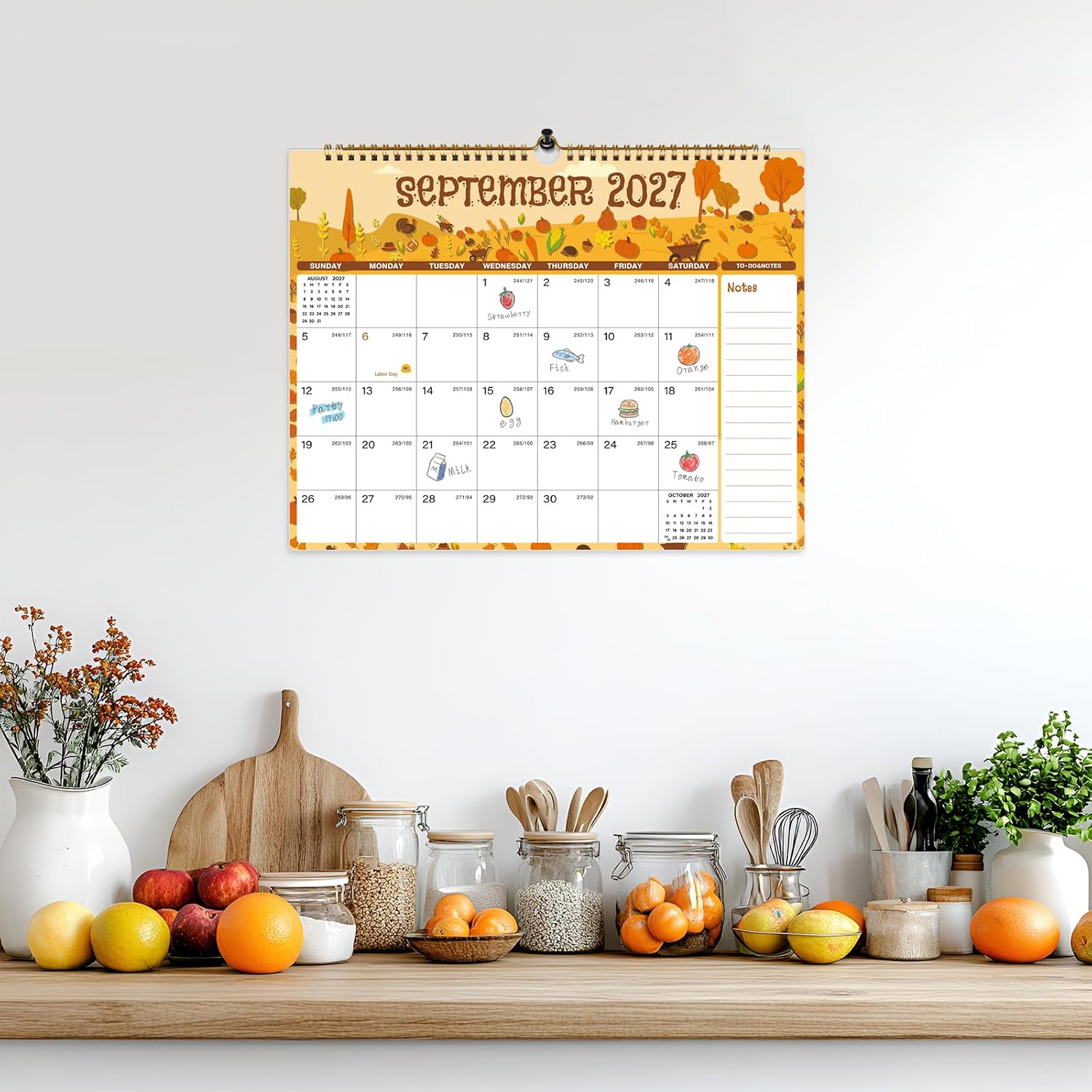 Detalle 2 de Spomepo Wall Calendar, 18-Month