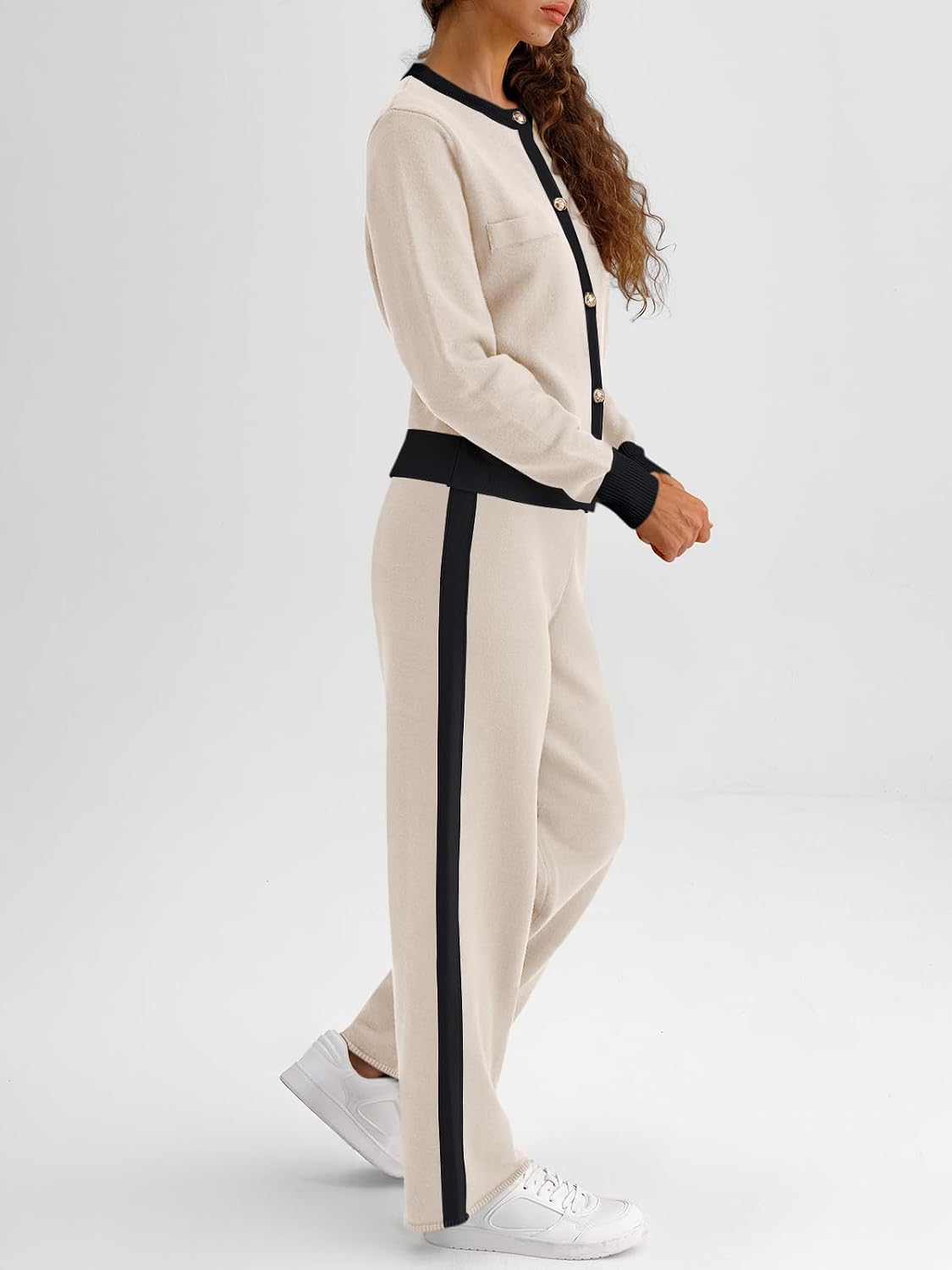 Thumbnail 2 de LILLUSORY Women's Sweater Set with Viscose Blend