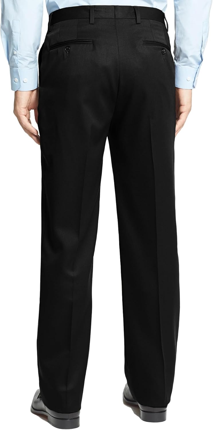 Thumbnail 2 de Men's Cozy Hidden Expandable Waist Dress Pants with Premium Stretch Texture Weave