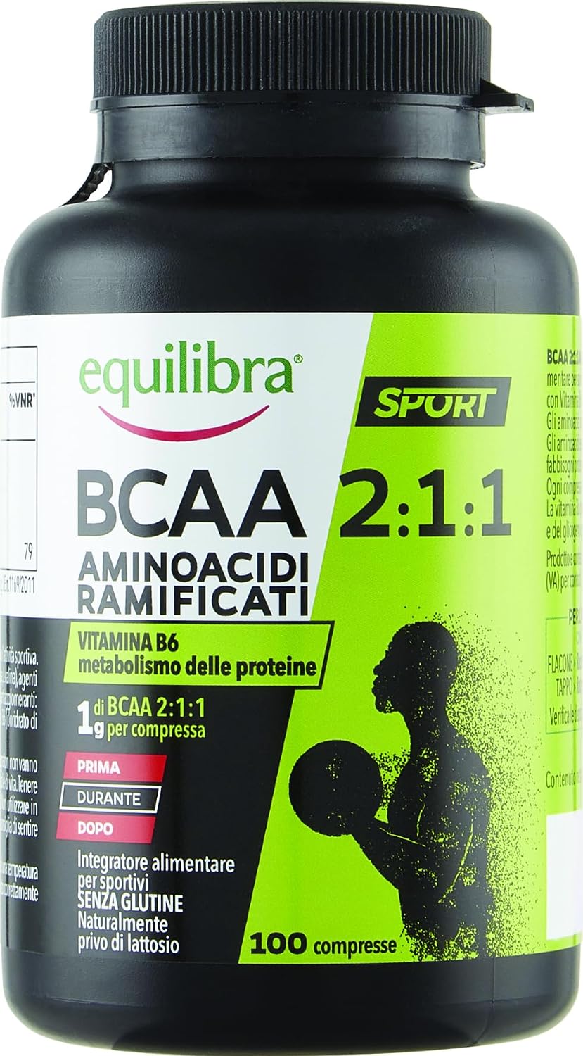 Detalle de Equilibra Aminoacidi Ramificati BCAA 100 compresse