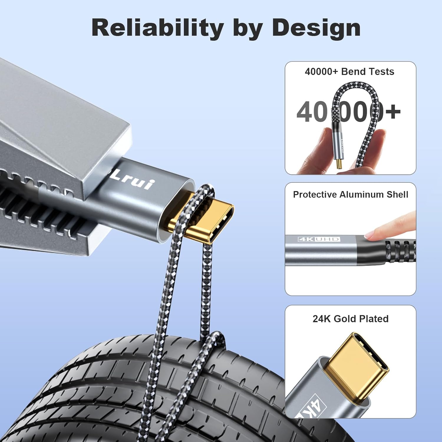 Thumbnail 6 de LDLrui USB-C Kabel 0,9 m 🔌