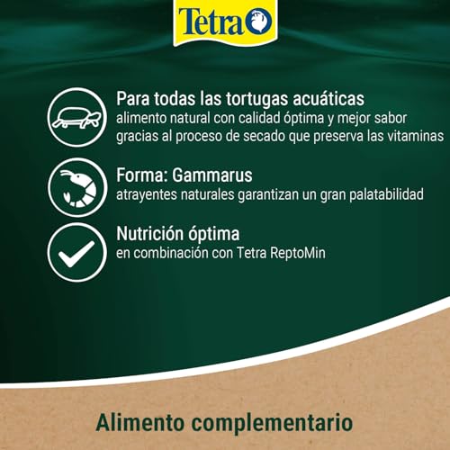 Thumbnail 5 de Tetra Gammarus: Alimento Natural para Tortugas 🐢 - Lata 1L