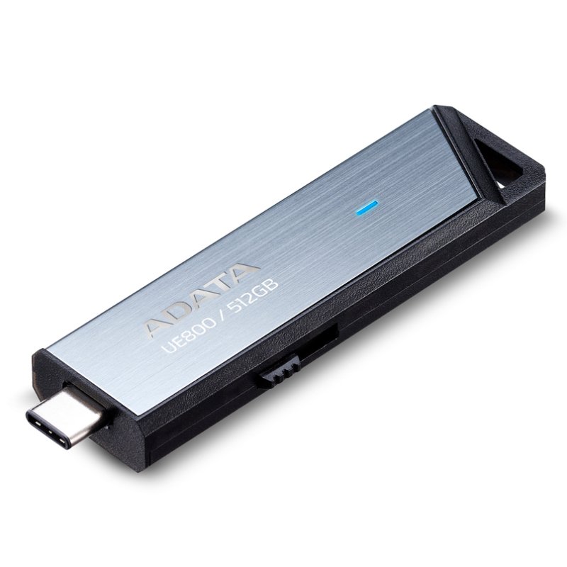 Detalle 2 de ADATA UE800 USB-C 512GB: lector rápido y práctico para tus archivos