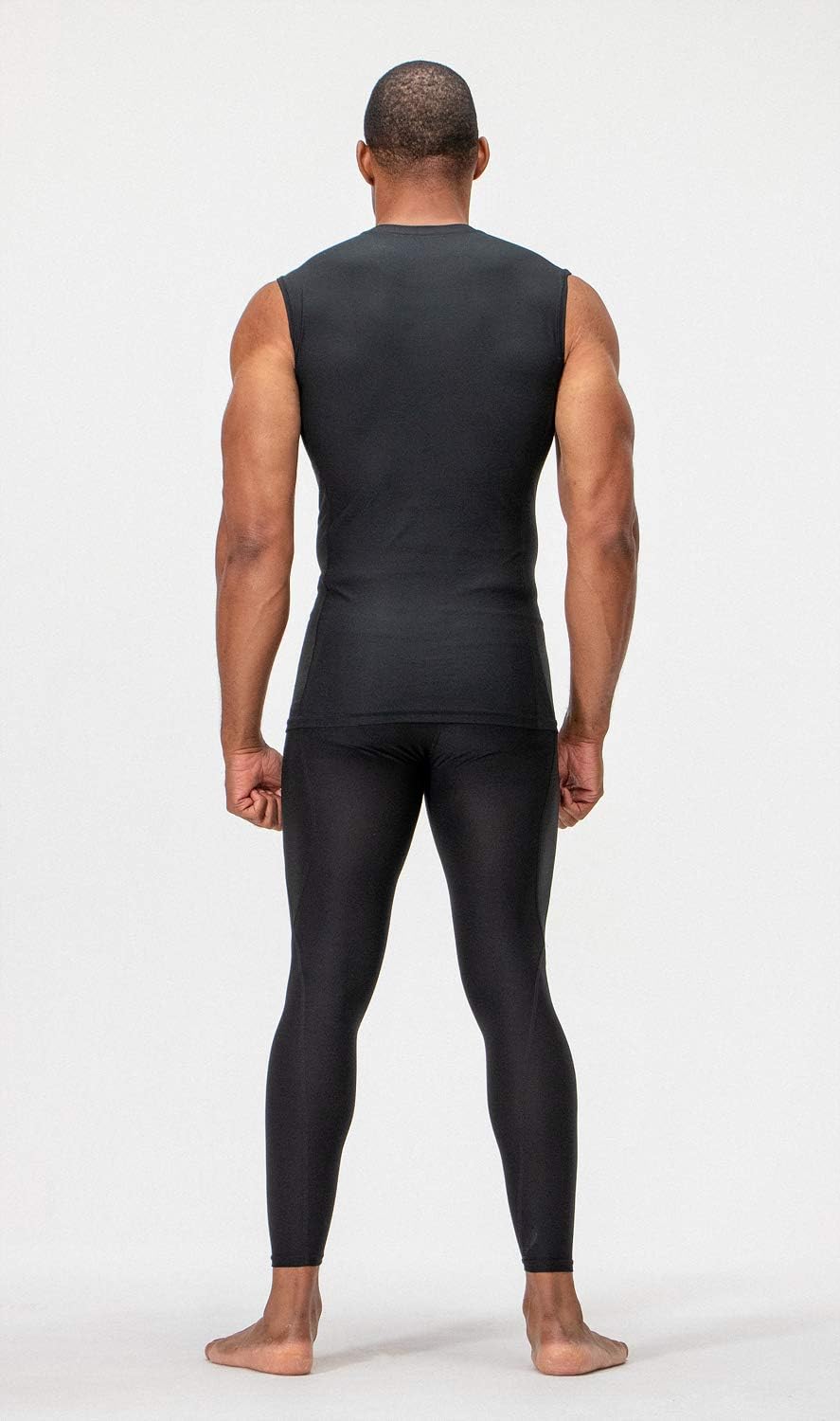 Detalle 2 de DEVOPS 3 Pack Compression Sleeveless Shirts