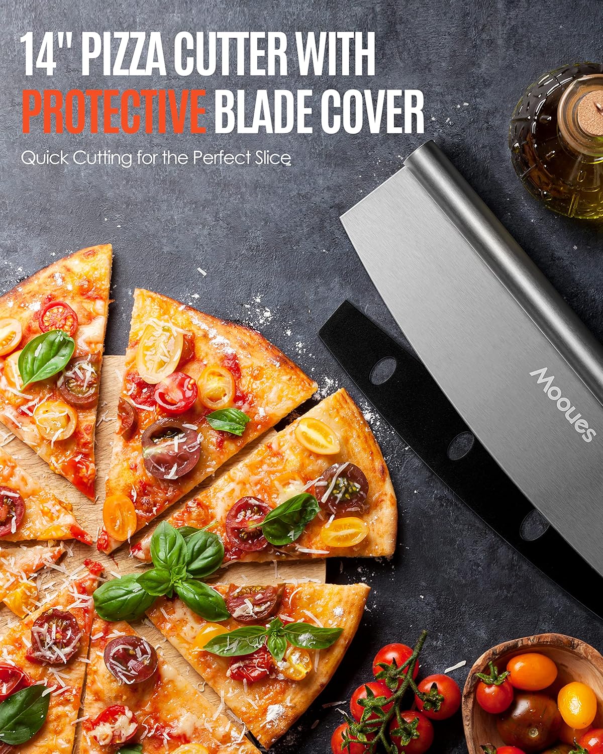 Thumbnail 3 de Mooues 12" Aluminum Pizza Peel for Oven 🍕