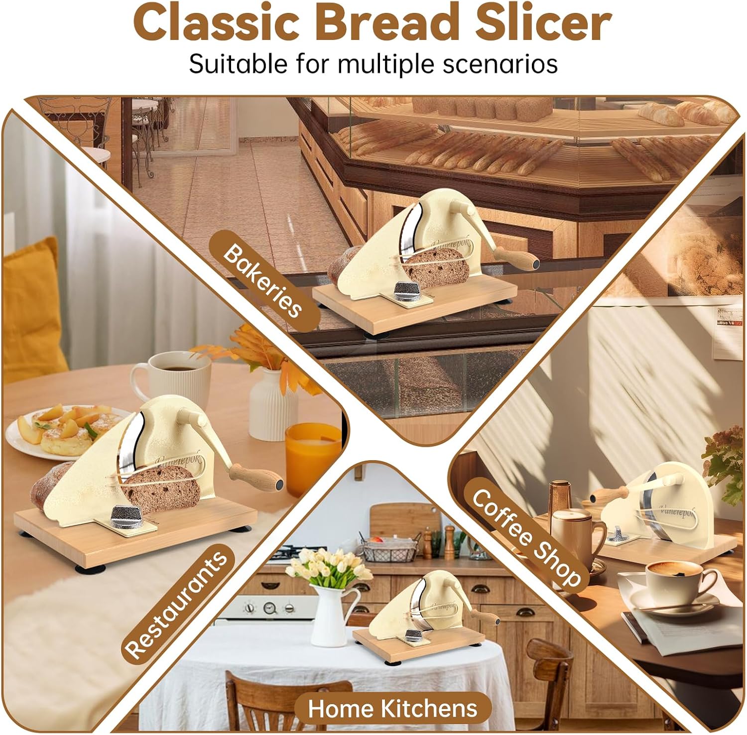 Thumbnail 6 de vanerepok Manual Bread Slicer 0.8 in 🍞