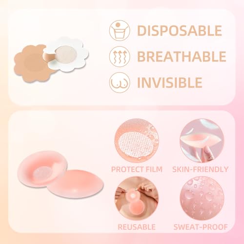 Detalle de Zynxel Boob Tape 5m: kit adhesivo para prendas sin espalda con pezoneras reutilizables