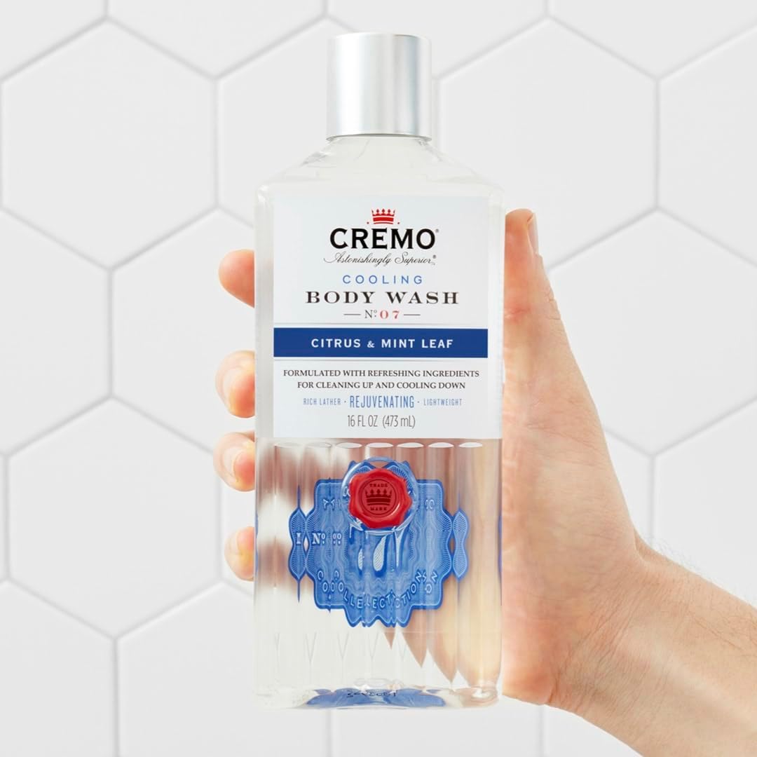 Detalle de Cremo Astonishingly Superior Bagno Doccia Corpo Rinfrescante – gel doccia da 473 ml con profumazioni agrumi e menta