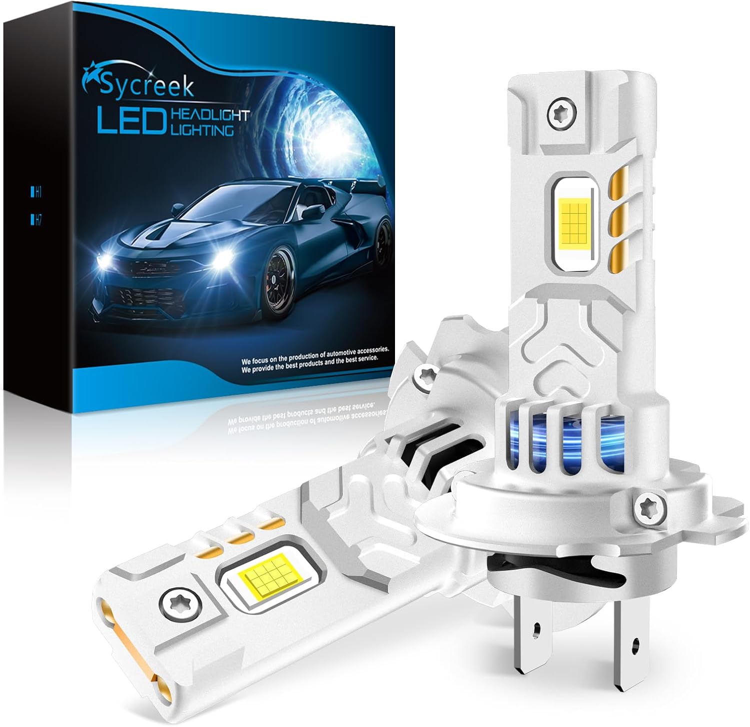 Detalle de Sycreek H7 LED 32000 lm per fari