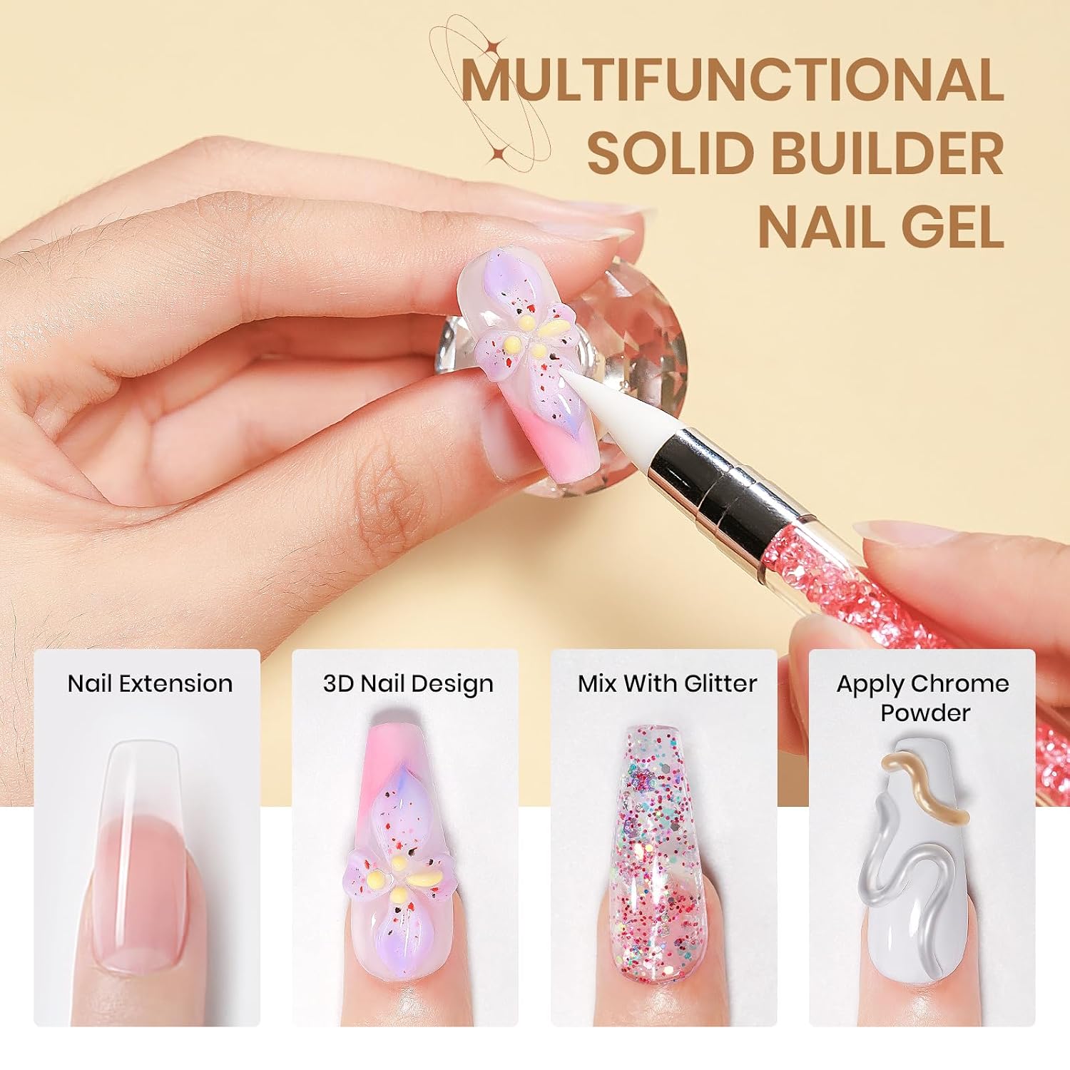 Detalle 2 de SUPWEE Solid Builder Gel 14g