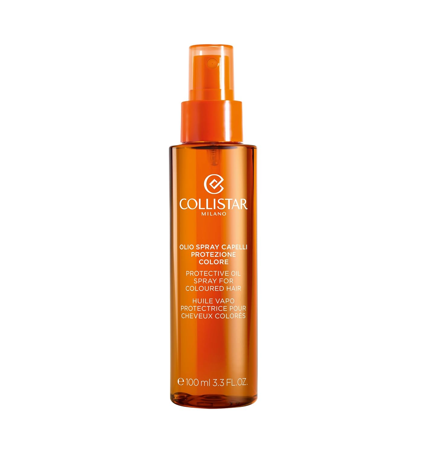 Detalle de Collistar Sonnenschutz Haaröl Spray – Schutz vor Sonne, Feuchtigkeit und Glanz für Haare (100 ml)
