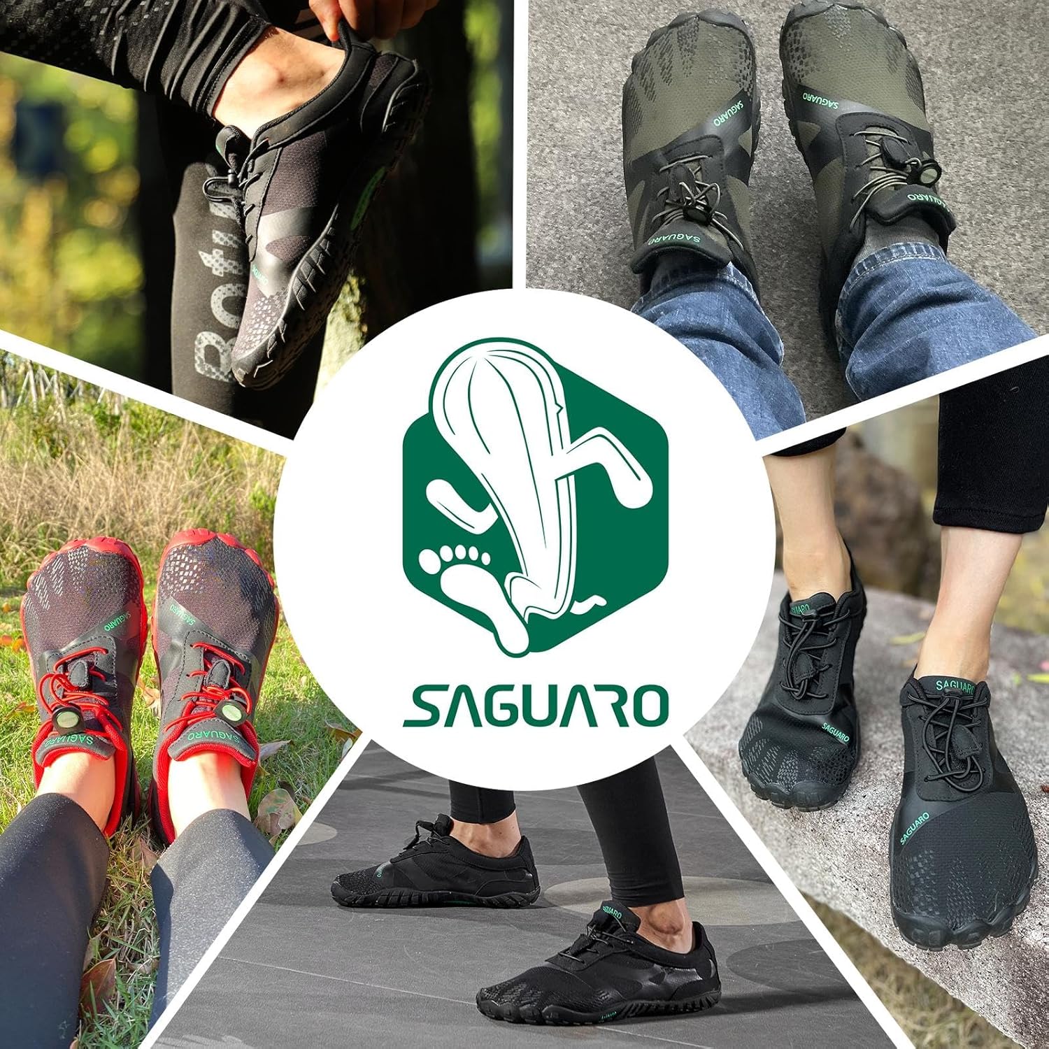 Thumbnail 1 de SAGUARO Scarpe Barefoot con Dita per Trekking e Trail Running: flessibilità, leggerezza e contatto diretto con il terreno