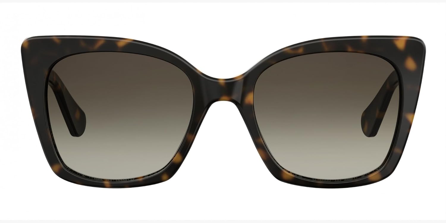 Detalle 2 de Love Moschino Occhiali da Sole Donna colore 086 Havana