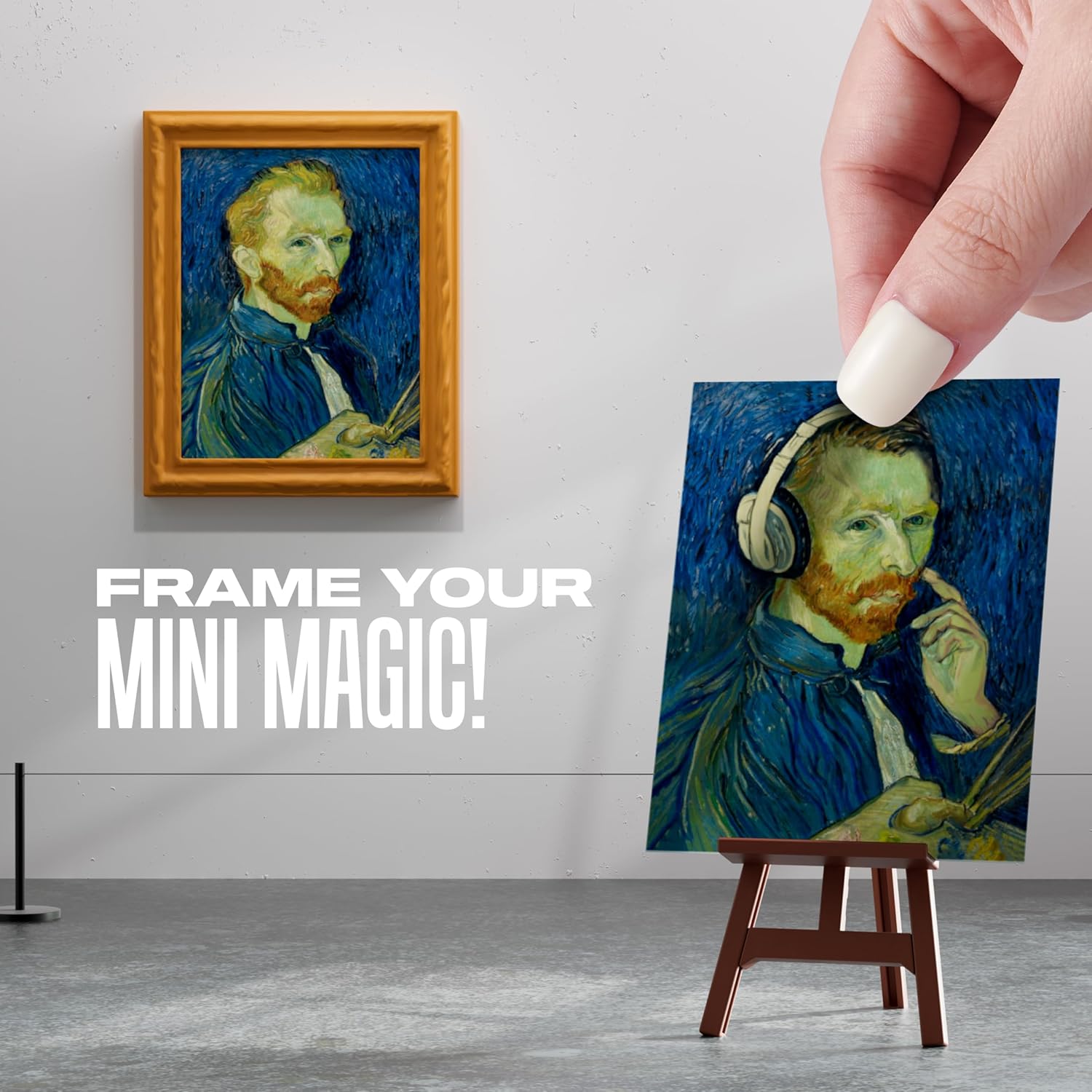 Thumbnail 1 de Mini Brands Create Mini Masterpieces Series 1, Capsule 2 Pack – ZURU: una mini-galleria di opere famose