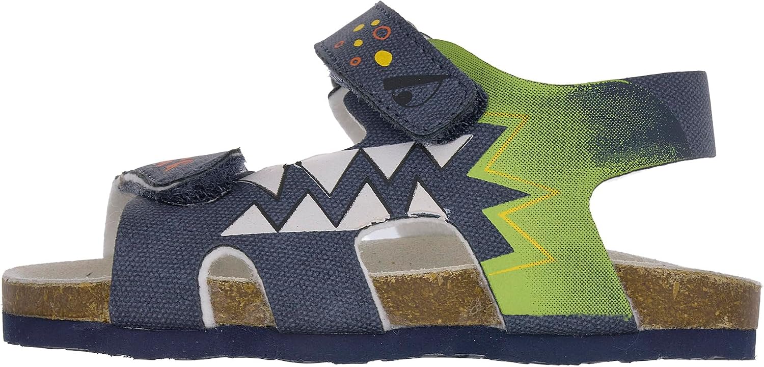 Detalle de Sandales Bébé Chicco avec fermeture à double scratch – Chaussures Enfants conçues en Italie