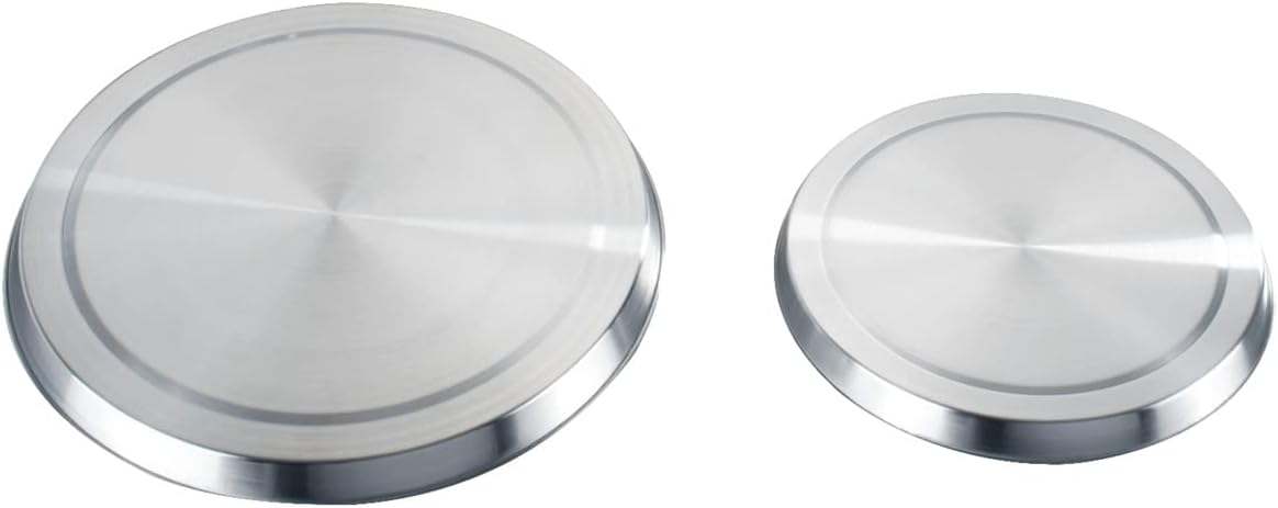 Detalle 2 de WENKO 2235504100 Stainless Steel Electric Hob Covers, Set of 4