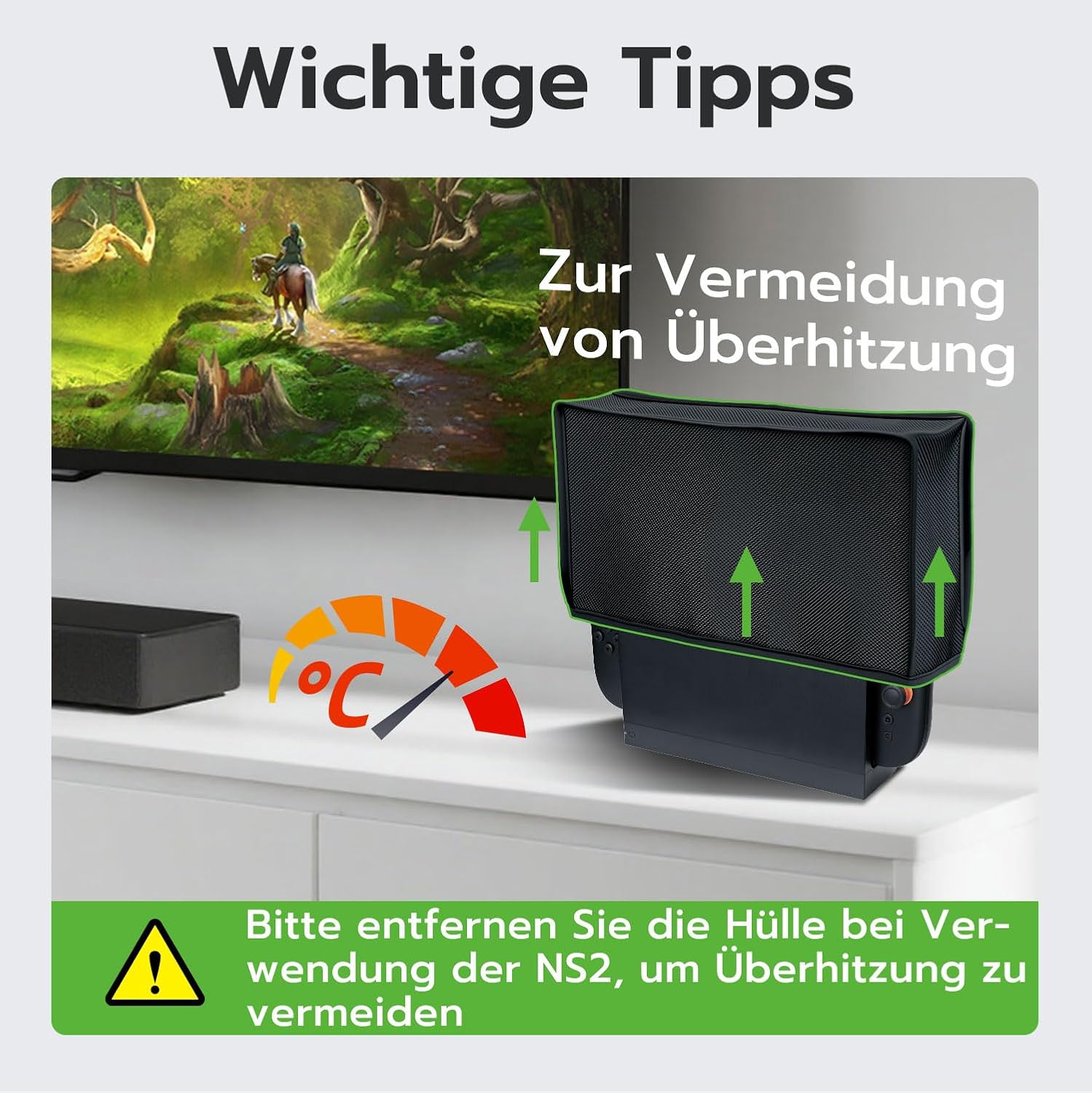 Thumbnail 5 de Tolesum Schutzhülle für Switch 2