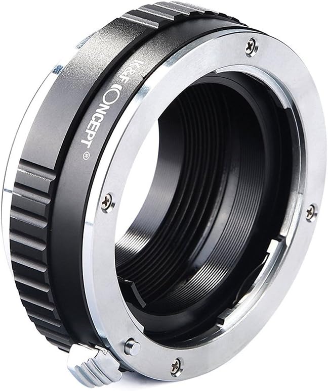 Detalle de K&F Concept Minolta(AF) M4/3 Objektiv Mount Adapter Ring – Metall, präzise, lichtdicht