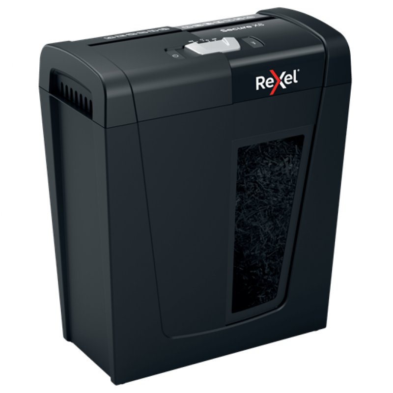 Detalle de Rexel Secure X8, destructora de papel P-4 de 14 litros para uso doméstico