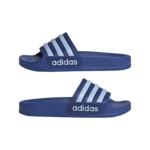 Thumbnail 7 de adidas Kinder Adilette Shower Slides Sandal – Royal Blue/Glow Blue, Größe 29 EU