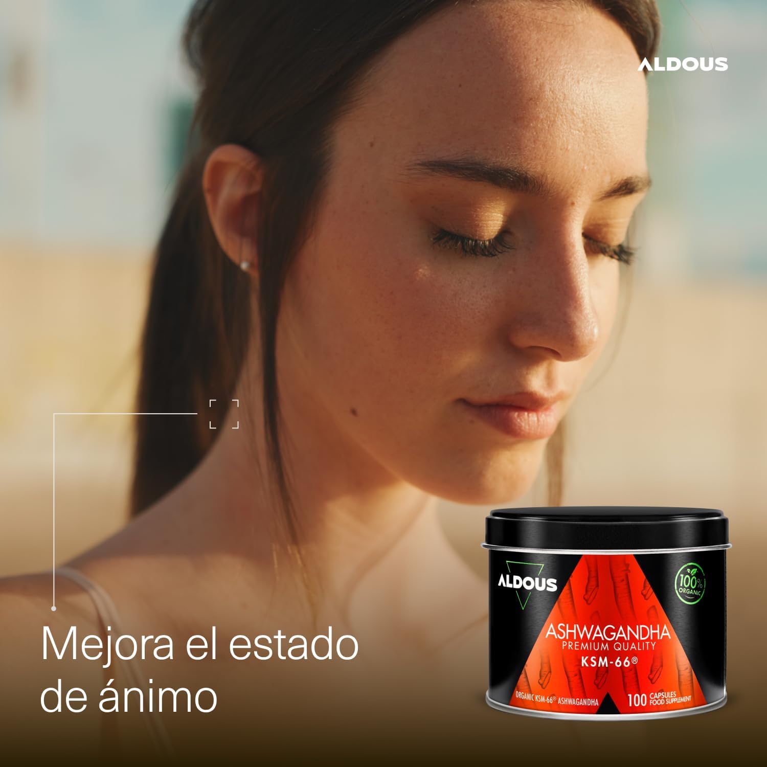 Thumbnail 6 de Ashwagandha KSM-66® Ecológica de Aldous Bio — 600 mg por cápsula, 100 días, sin aditivos ni plástico