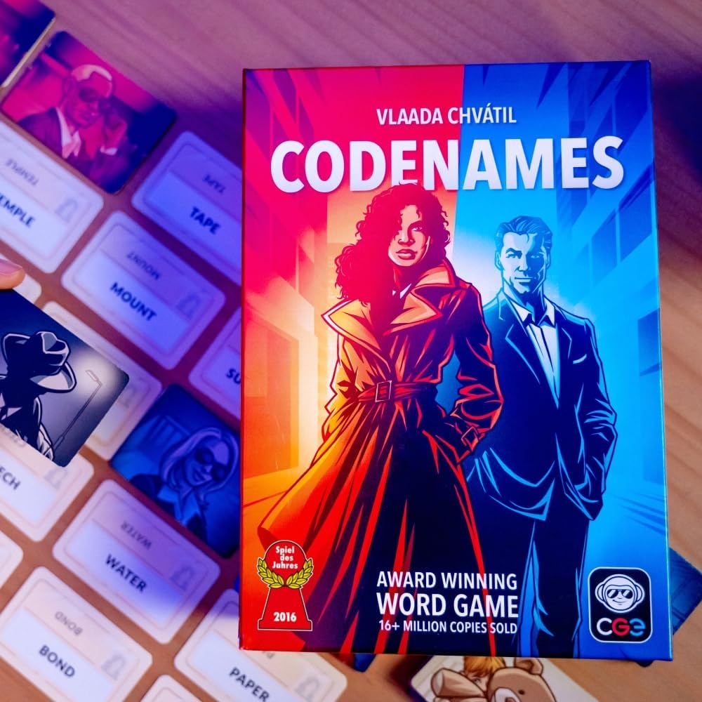 Detalle de Codenames (2nd Edition) | CGE — A practical take for 4–8 players