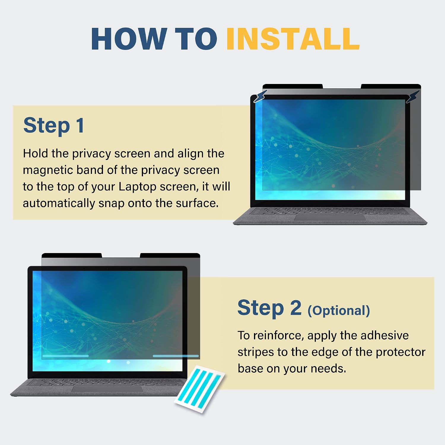 Detalle 2 de SenseAGE Privacy Screen 13,5 Zoll für Surface
