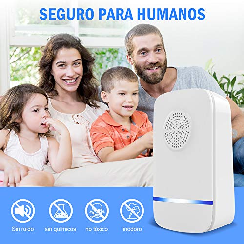 Detalle de RoxicRokc Repelente Ultrasónico de Plagas (2 Piezas) para Interiores