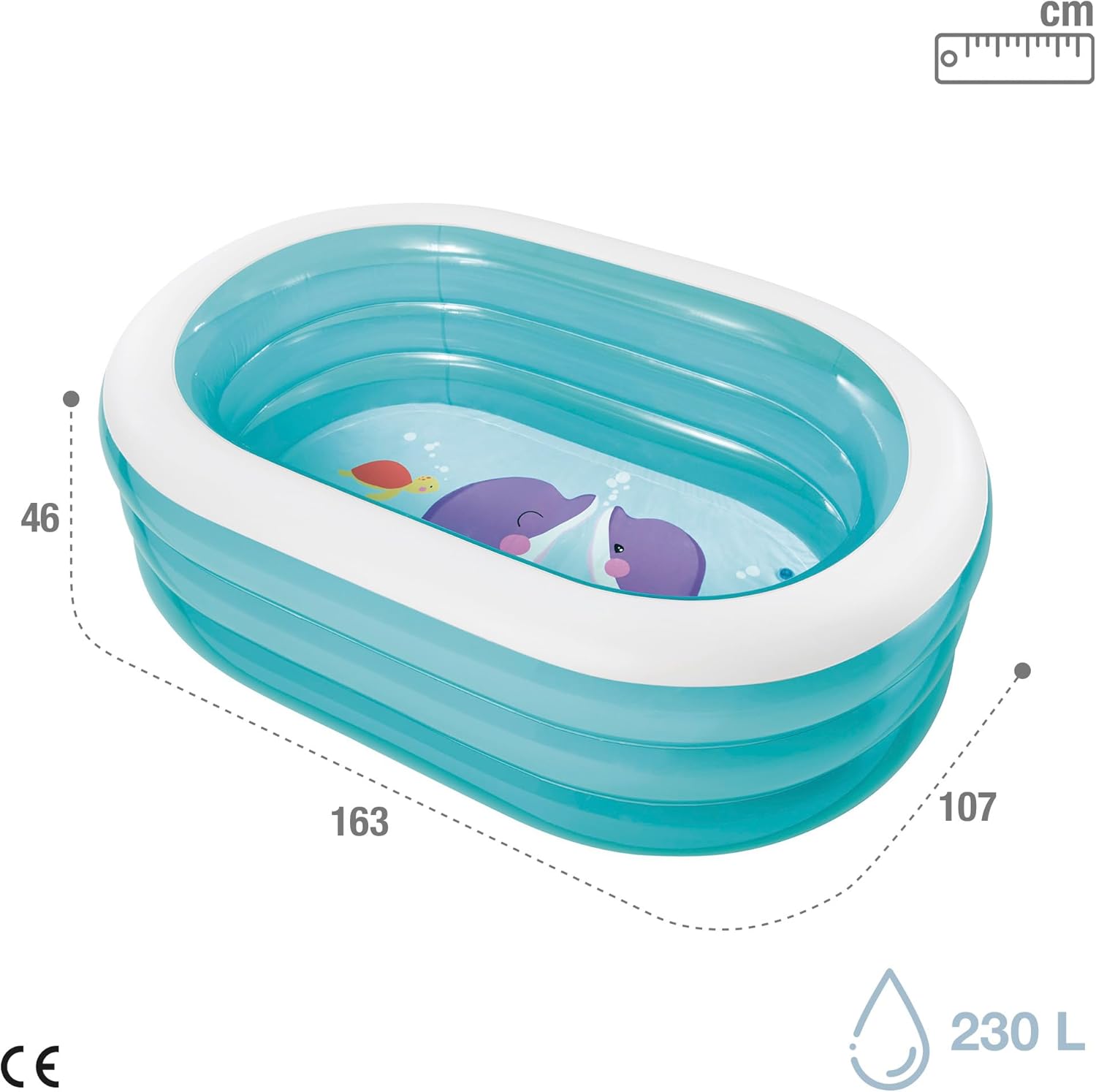 Thumbnail 3 de Intex Piscina Hinchable Infantil 3 Anillos Azul