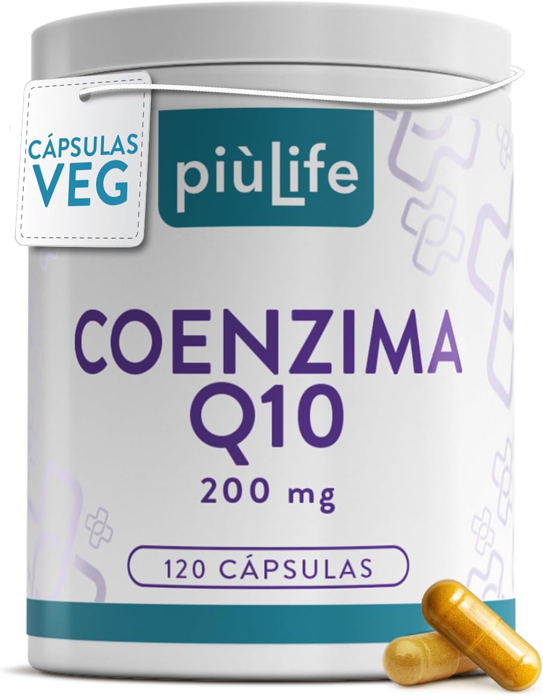 Thumbnail 6 de Coenzima Q10 PiùLife 200 mg 240 cápsulas