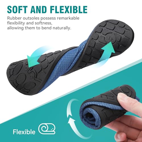 Detalle de Gitzing Water Shoes for Women and Men – Breathable Quick-Dry Aqua Socks (Dark Blue, UK 3.5 / EU 36)