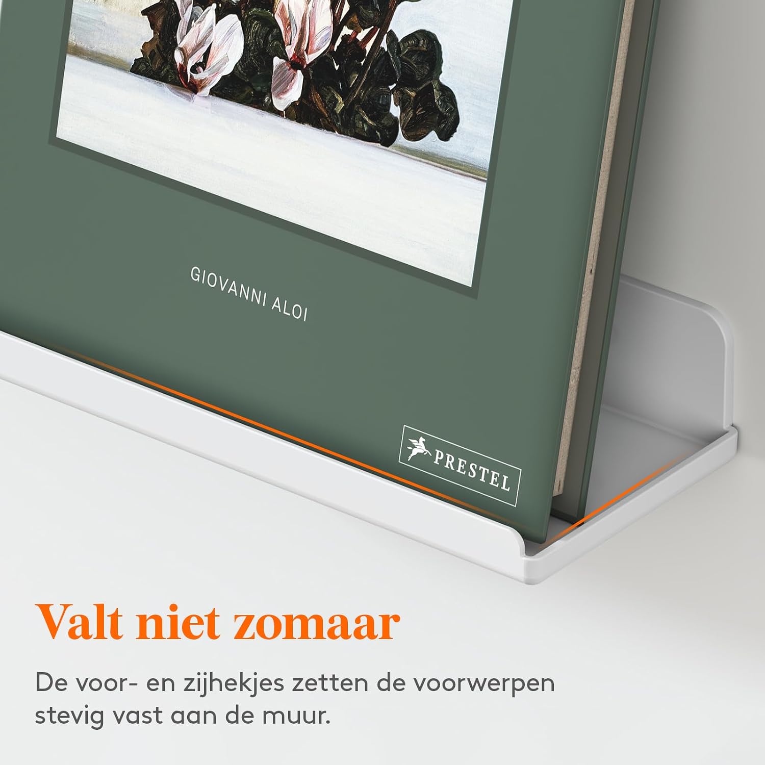 Detalle de Lifewit 23119 zwevende wandplanken, set van 6, wit acryl