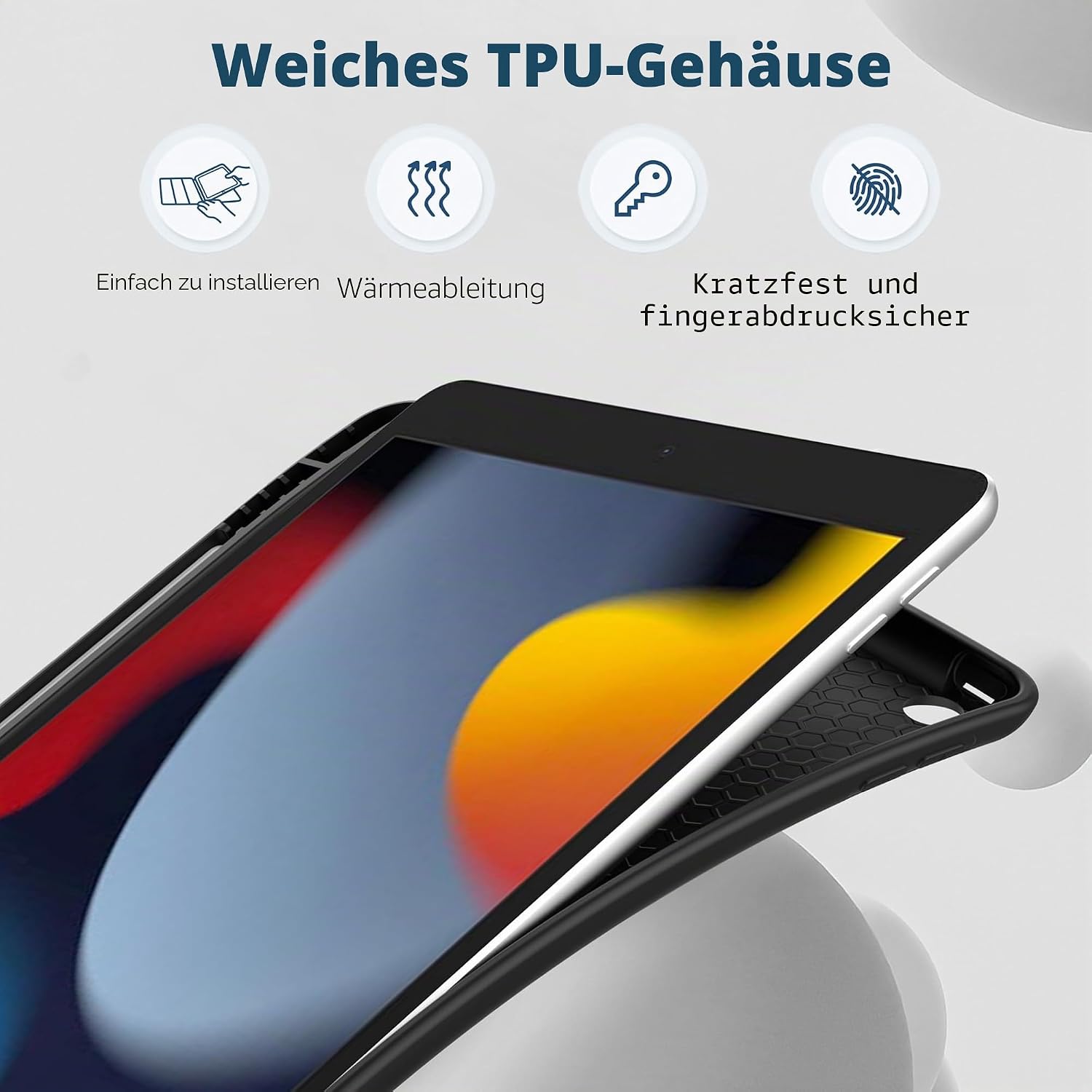 Thumbnail 6 de CACOE Hülle für iPad 10,2" (7.–9. Gen) TPU-Schutzhülle