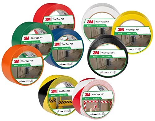 Thumbnail 5 de 3M Cinta de Vinilo Seguridad 766 Amarillo/Negro 🛑