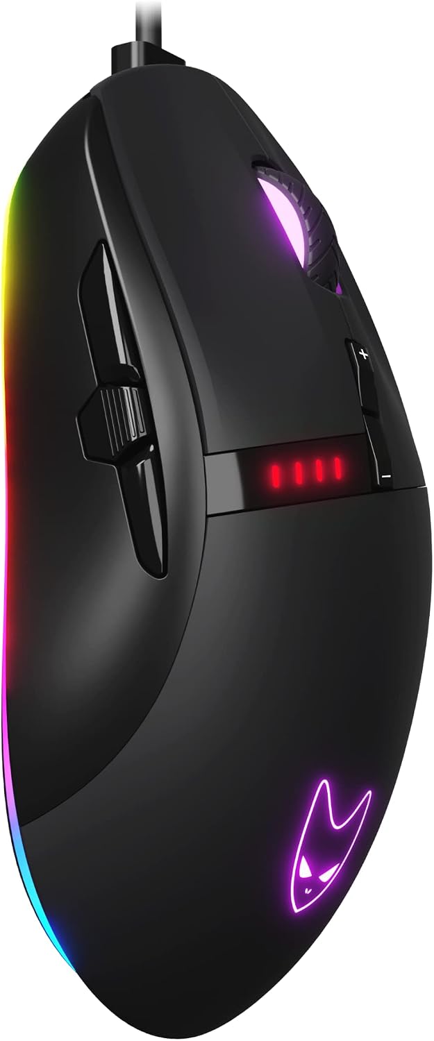 Detalle 2 de Oversteel Invar Souris Gaming USB 12400 DPI