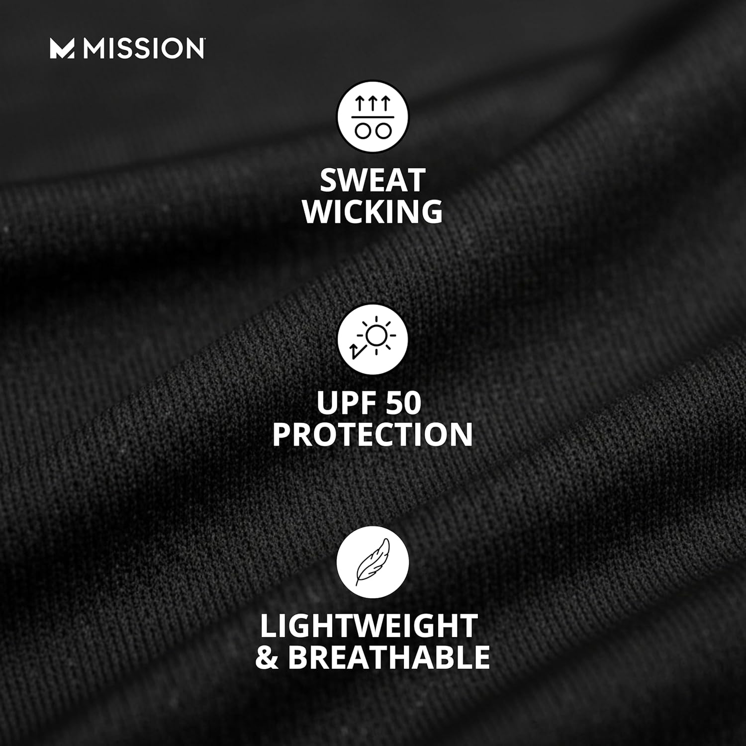 Detalle de MISSION Cooling Helmet Liner: Lightweight, Breathable, and UPF 50 Sun Protection