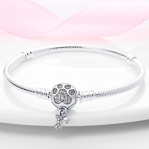 Thumbnail 1 de KUNSIR Moments Schlangen-Gliederarmband Silber 925 für Charms 💍